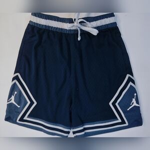 Jordan Basketball Shorts Men’s Small Navy Blue Silver Jumpman